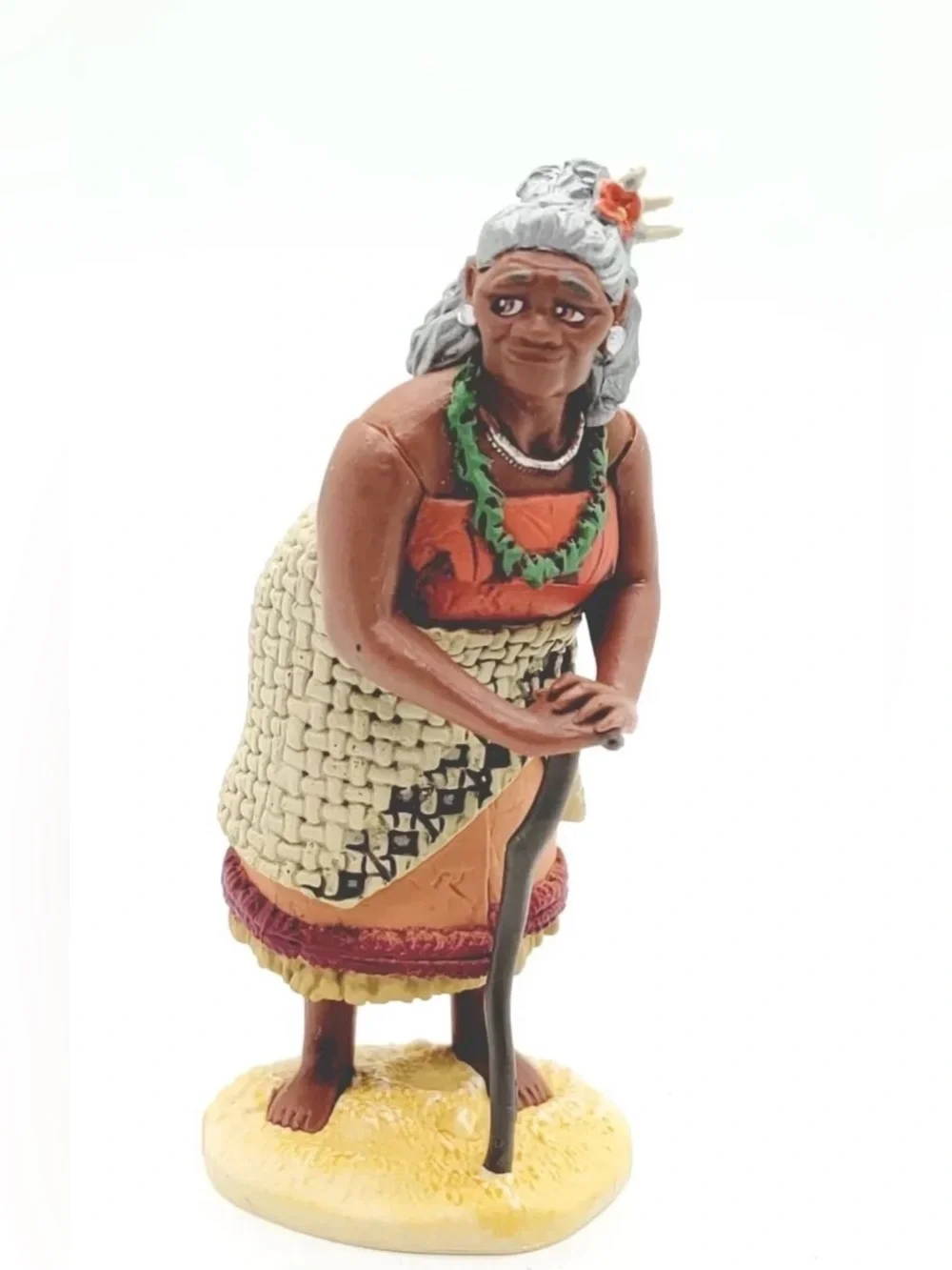 Disney Play Figure Gramma Tala Moana Toy Doll Cake Topper 3.25